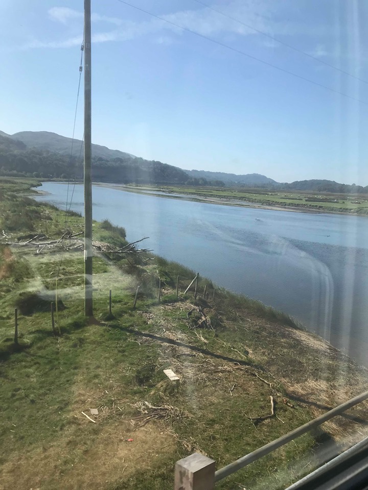 View from the train